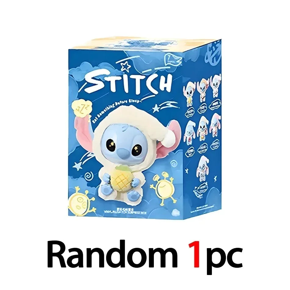 2025 Sales Stitch Blind Box Tasche Iss etwas vor dem Schlafengehen Serie Vinyl Anhänger Niedliche Puppe MysteryBox Flauschige Puppe Überraschungsgeschenk