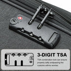 Britisches Traveller Frachtkoffer 53.5x40x21cm Leichtgewicht Handgepäck 4 Rollen TSA Schloss Weichgepäck Stoff