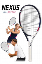 NEXUS Carbon Tennisschläger, Speed Aesthetic Design, breiter stabiler Dreiecksrahmen, geringer Windwiderstand und hohe Kontrolle