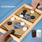 Fast Sling Puck Spiel Schleuder-Schach Tischschach Puzzle Partyspiel Erwachsener Kind Familienspiel Desktop-Battle-Brettspiele