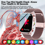 Neue präzise Gesundheits-Smartwatch EKG+HRV Harnsäure Blutfette Emotionswahrnehmung Bluetooth-Anruf Smartwatches für Männer und Frauen