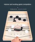 Tischfußball-Gewinner-Spiele Tischhockey-Spiel Katapult-Schach Eltern-Kind-interaktives Spielzeug Schnelles Schleuder-Puck-Brettspielzeug für Kinder