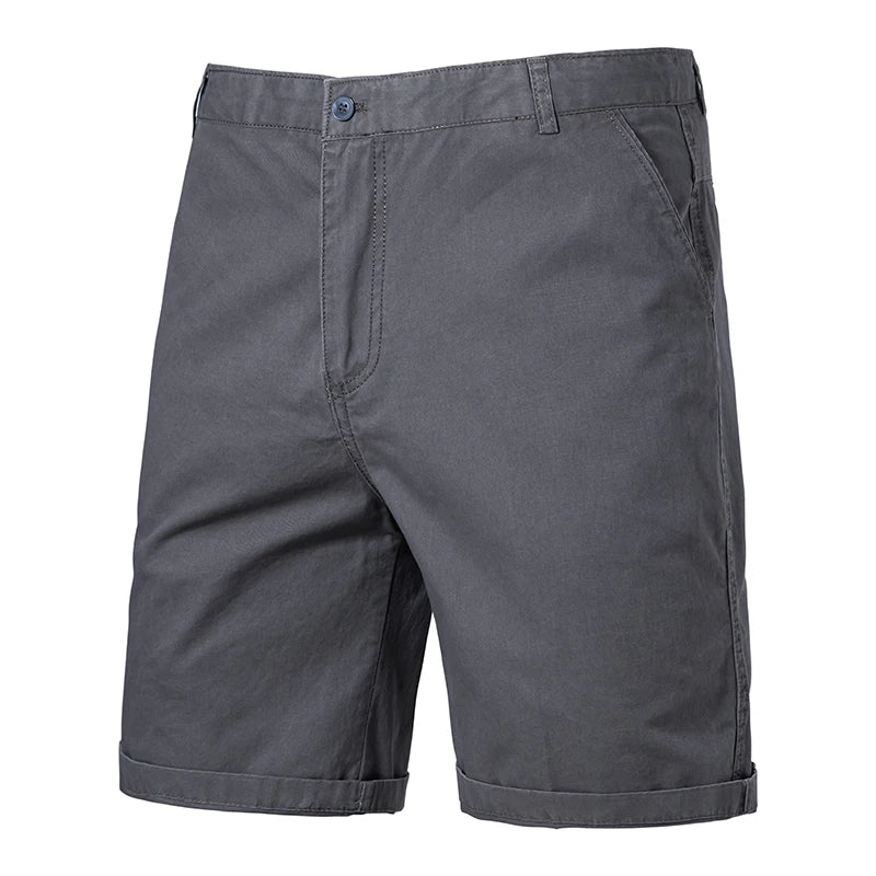 Herren Golfshorts Freizeithose Leichte schnelltrocknende lässige Arbeitsshorts Flat Front Wandershorts mit 4 Taschen