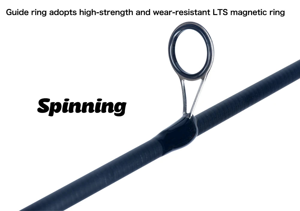PHISHGER Spinnrute Baitcasting Reiserute Kohlenstoff Miniware Für Angelruten Wurfgewicht 5-30g M Fast Ultraleicht Köder Forellenrute