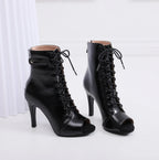 Damen Party Stiefel 2020 Damen Sexy Stilettos High Heels Schuhe Damen Latein Tanzschuhe Latein 2020 Für den Ballsaal