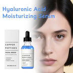 Kupferpeptid-Serum Anti-Falten-Entferner Antioxidans Hautstraffend Barriere-Reparatur Tiefe Hydration Hyaluronsäure-Gesichtsserum