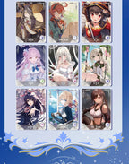 New Goddess Story Card Fufeng Kapitel Bunte Blitzkarte Anime-Charakter-Sammelkartenspiele Spielzeug Kindergeschenke