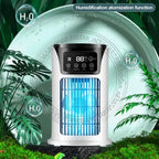 Multifunktionaler Verdunstungsventilator Tragbare Kalte Klimaanlage Kleiner Luftkühler Natürlicher Luftgekühlter Ventilator für den Schreibtisch