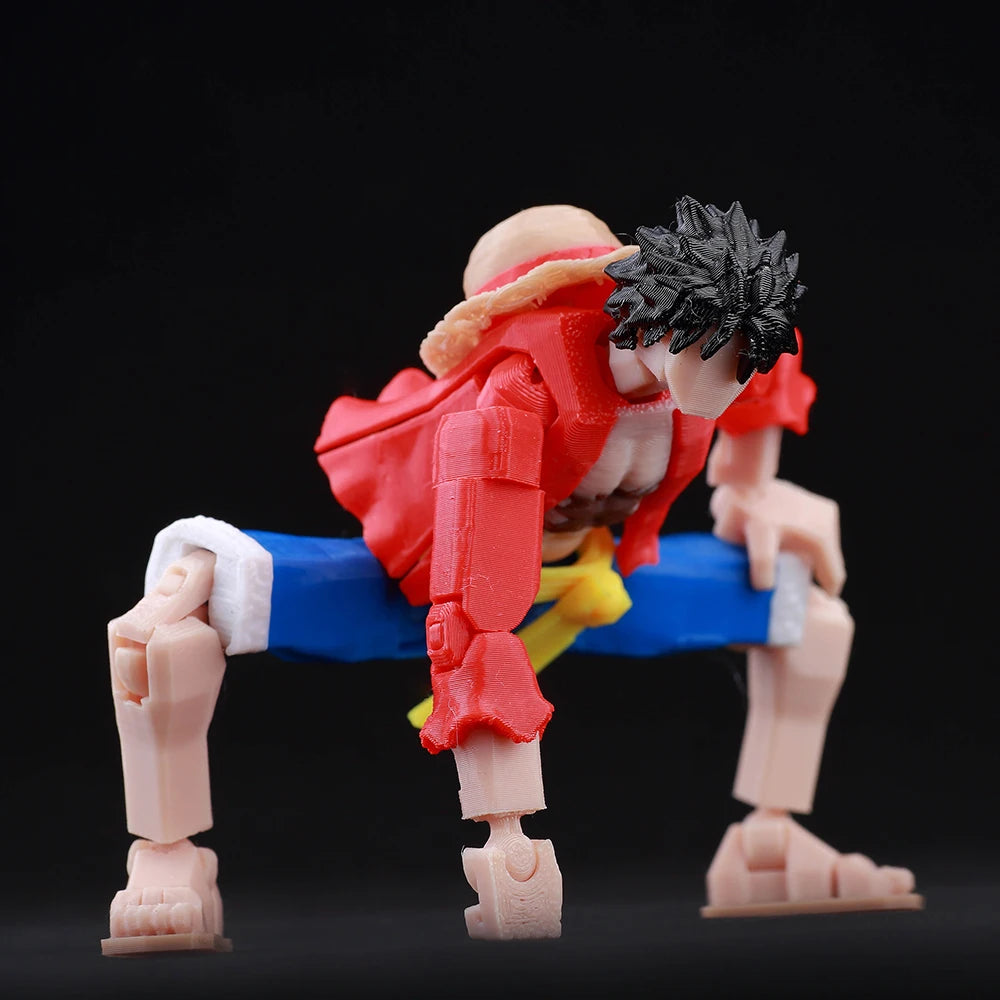 9L3D Gedruckte Anime One Piece Naruto Demon Slayer Dummy13 Lucky T13 Bewegliche Shapeshift Actionfiguren Mannequin Spielzeug Sammlerstücke