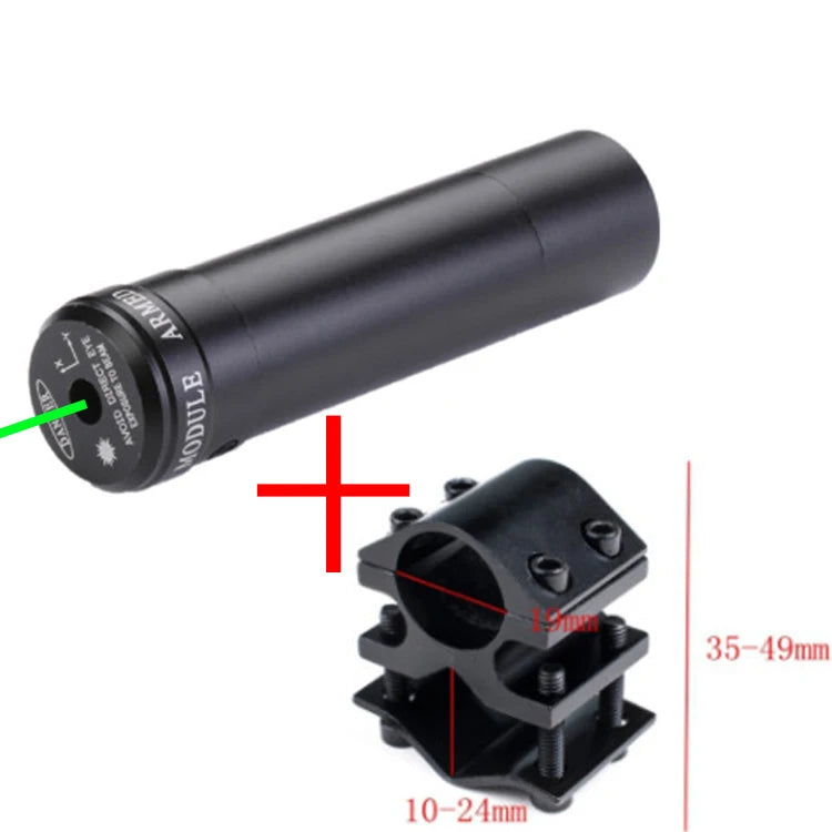 Outdoor Rotpunkt-Rot-/Grün-Laservisier Jagdzubehör Sport-Weitdistanz-Laserkalibrator für 11/20mm Schiene