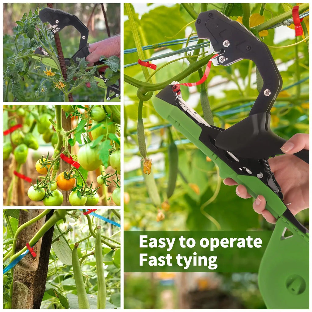 SWANSOFT B13 Gartenpflanzen-Bindemaschine 50mm Binde-Zange für Gemüse, Trauben, Gurken, Pflanzen, Gartenwerkzeug