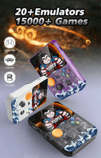 Neueste Handheld-Spielkonsole mit 3,5-Zoll-IPS-HD-Bildschirm und 3D-Smooth-Joystick, großem Speicher und Unterstützung für TF-Speicherkarte R36S Plus