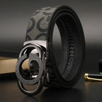 New luxury brand men's leather belt, 3.4 cm width, high-quality belt for women, women's belt design