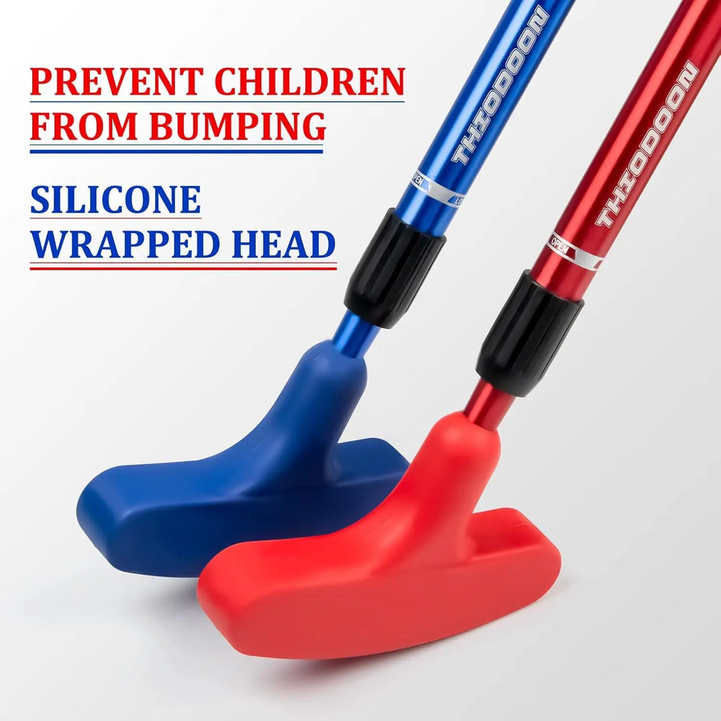 Golf Putter für Herren und Damen, beidhändig nutzbarer Kinder-Putter, Minigolf-Putter für Rechts- oder Linkshänder, längenverstellbarer Golf-Putter