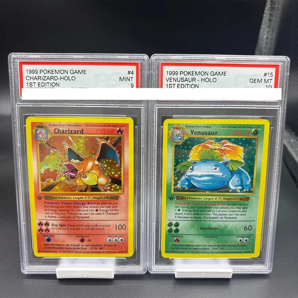 DIY 1999 PTCG SPIEL Englische Version 1. AUFLAGE GLURAK TURTOK Sammelkarte 10Punkte Bewertung Karte Anime Spielkarte Geschenk Spielzeug Hauptbild