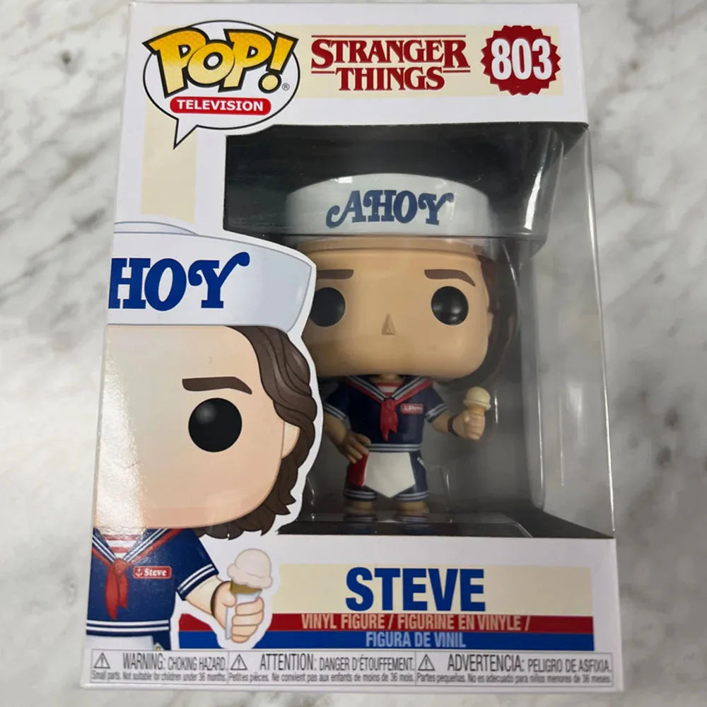 Funko TV Strangers Pops Mike Wheeler #1783 Things- Will Byers Dustin Steve Actionfigur Spielzeug Sammlerpuppen Geschenk Deko Modell