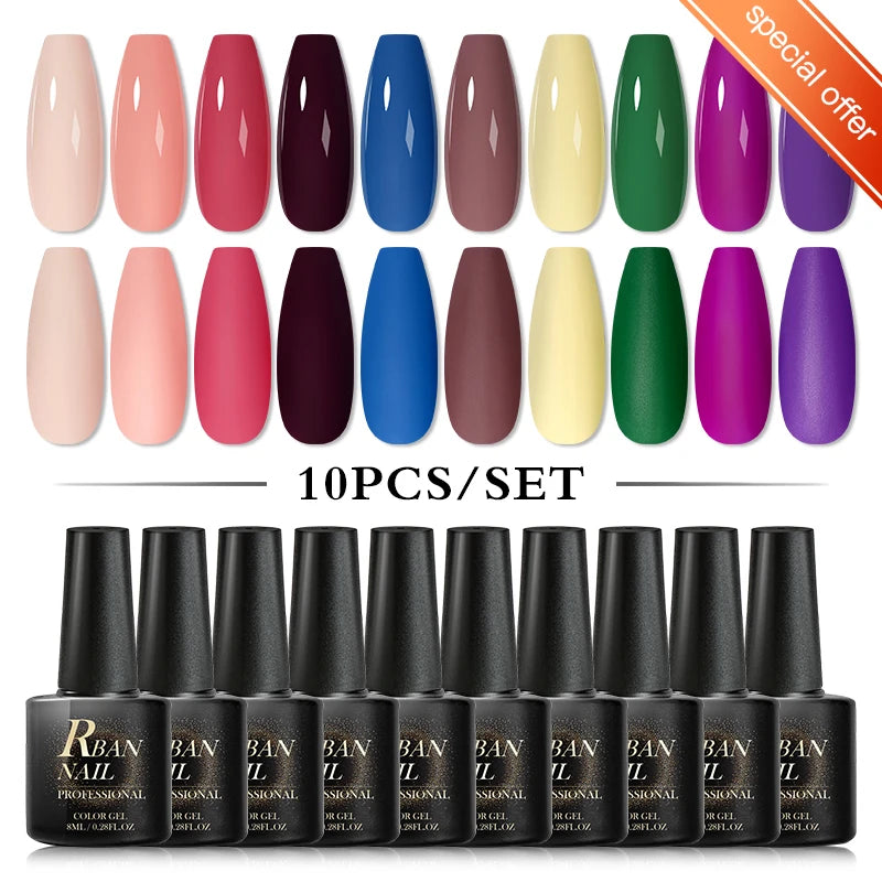 10/12PCS/SET Katze Magnetisches Gel Nagellack Set 9D Reflektierendes Glitzer Gel Halbpermanentes UV Gel Soak Off Funkelndes Nagelkunst Kits