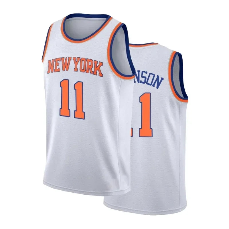 Boyfriend Style Men's Basketball Jersey No.11 Embroidered Sportswear Vest Breathable Casual Tank Top For Sports Running,Workout
