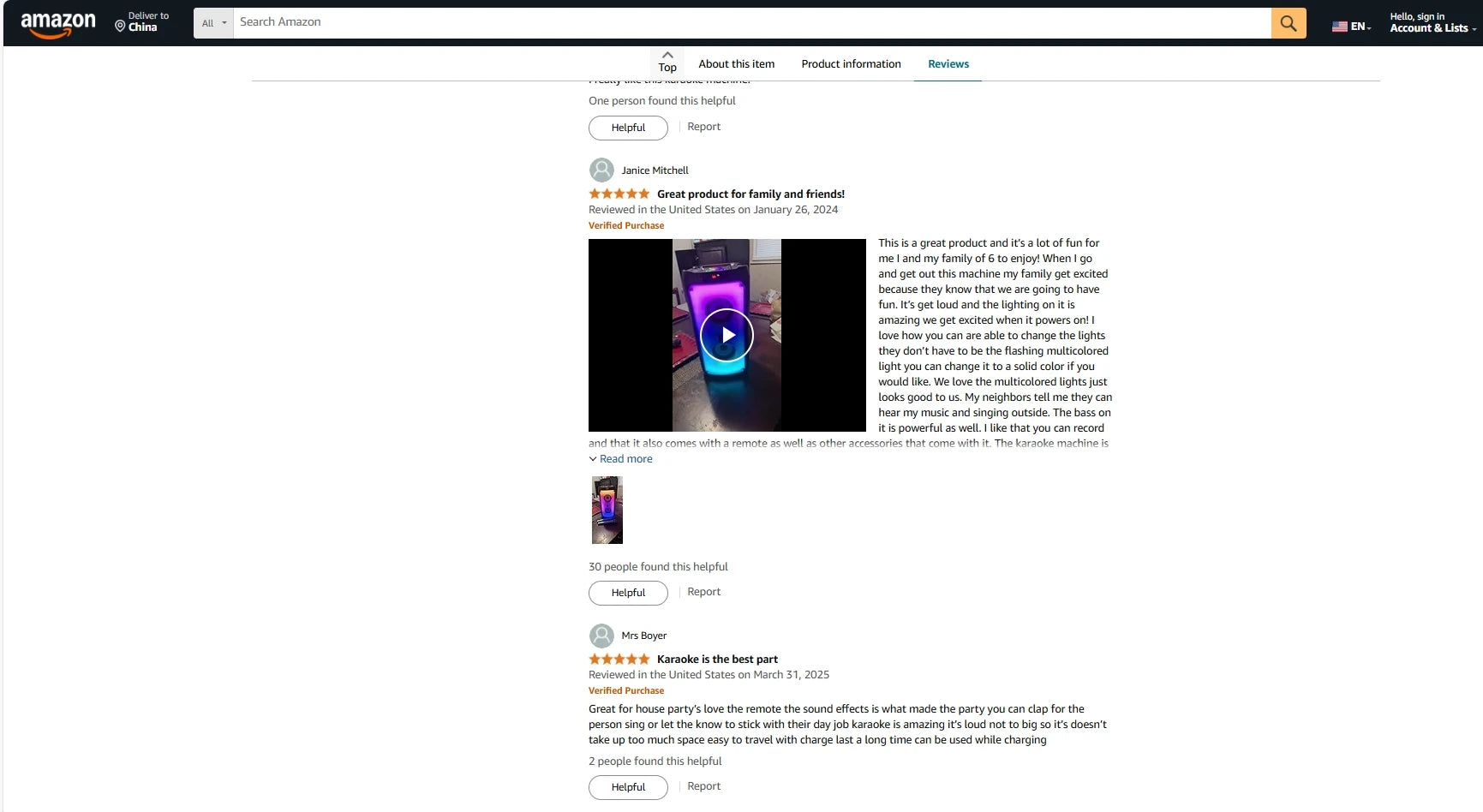 Kabelloser Bluetooth-Lautsprecher, Karaoke-Maschine mit 2 Mikrofonen, Karaoke-Partylautsprecher für Zuhause mit LED-Licht