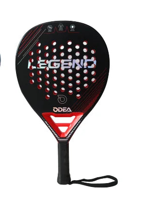 ODEA Beach Tennis Schläger Vollcarbon Rauhe Oberfläche Outdoor Sport Schläger Für Herren Damen Erwachsene Fortgeschrittene Spieler 3K 18K