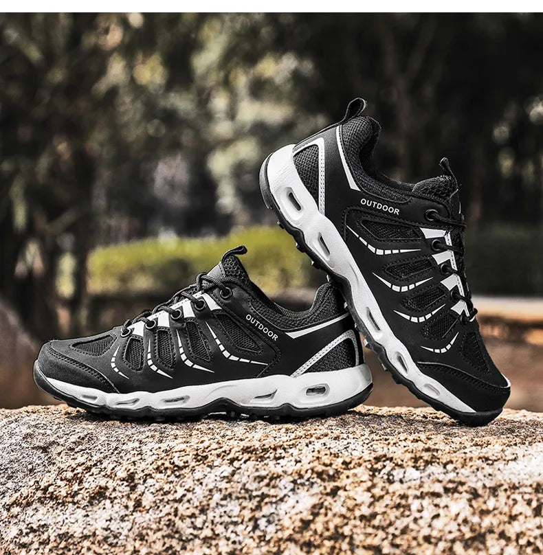 Summer Mens Trekking Shoes Hiking Shoes Women Trail Running Shoes Outdoor Sneakers Upstrem Aqua Water Shoes Hike Anti-Skid Grip