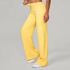 Damen gerade Yoga-Leggings weicher, dehnbarer Stoff Damen-Yogahosen GYM Schweißableitende Eigenschaften Lauf-Sport-Hosen