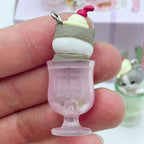 Auf Lager, neu: Mofusand Katze Pudding Kaltgetränk Anhänger Minifiguren Blind Box Anime Figuren Ornamente Puppen Geburtstags- und Weihnachtsgeschenke Spielzeug