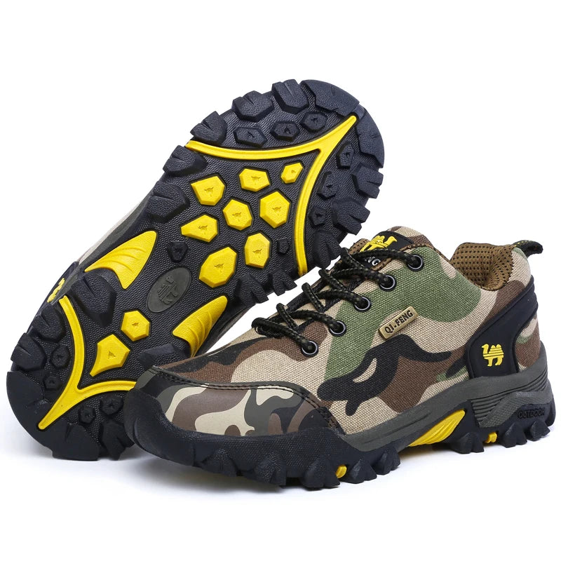 2025 Outdoor Hiking Shoes Summer Footwear Couple Men Women Trail Running Shoes Winter Camouflage Shoes Boys Atacs Camo Mountain