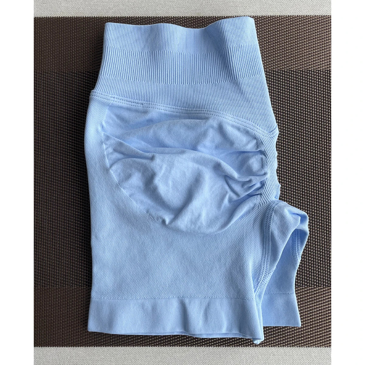 TKITK Shorts Nahtlose Yogahosen Damen Fitness Outfits Shark Bite Shorts für Fitnessstudio Laufen Radfahren Leggings