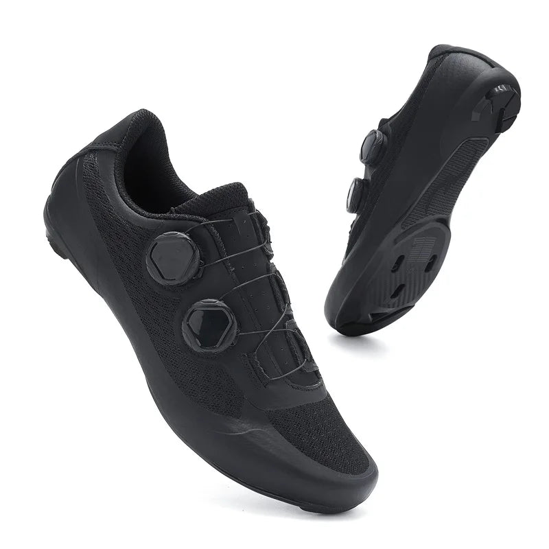 Speed Cycling Sneaker Herren Rennradschuhe Cleat-Schuhe SPD-Schuhe Fahrrad Flat Pedal Schuhe Herren Outdoor-Schuhe Weiß