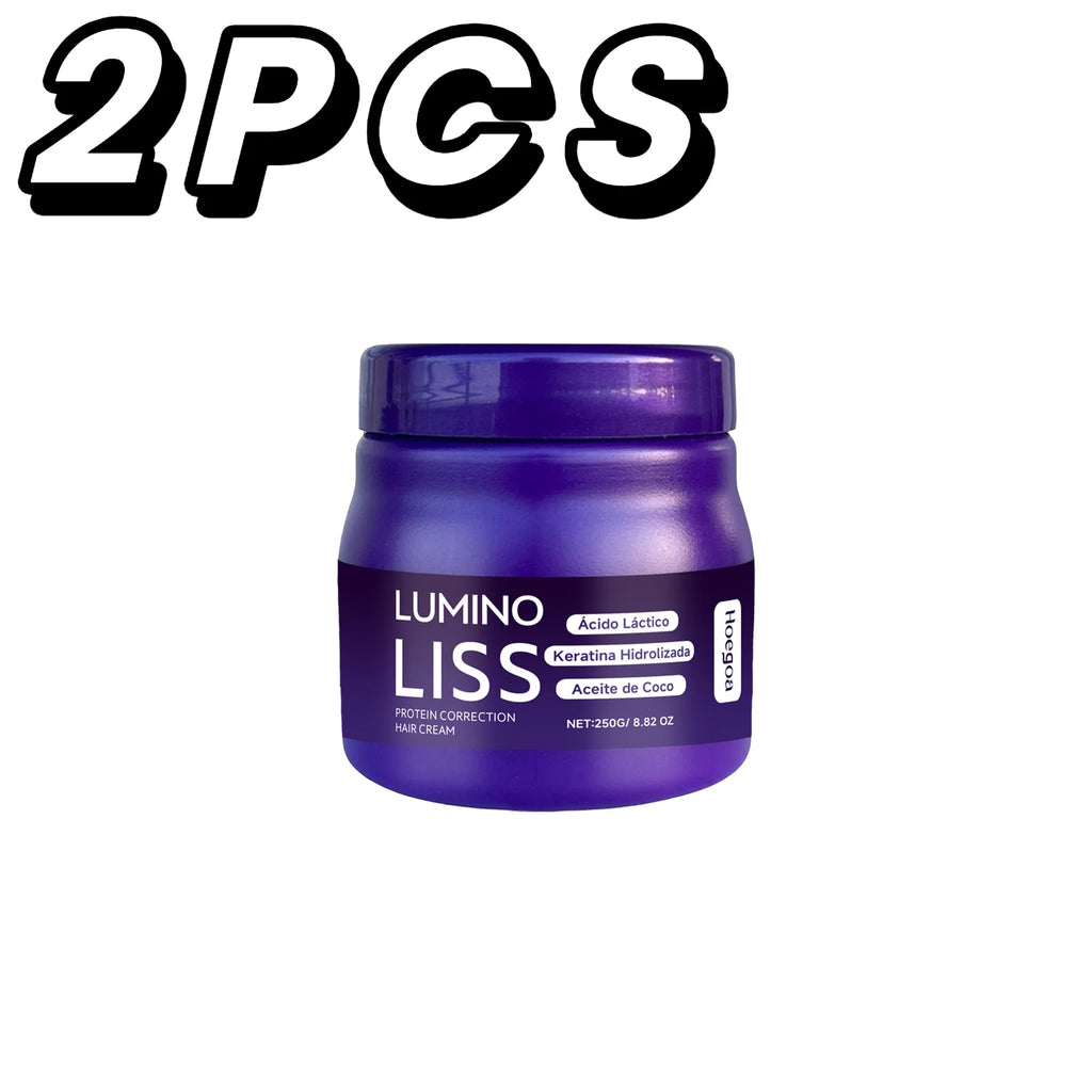 250g Keratin-Glättende Haarmaske Haare wiederherstellen, weicher machen, Glanz verleihen, Glätteisen Tiefenreparatur-Conditioner für trockenes, geschädigtes, krauses Haar