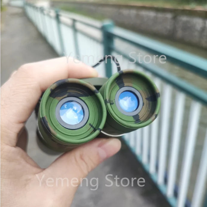 Leistungsstarkes Fern Fernglas Monokular Teleskop Faltbar Tragbar BAK4 FMC Optik Jumelles für Outdoor Camping Jagd Konzert