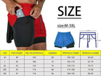 Anime Berserk Herren-Laufshorts Fitnessstudio Training 2-in-1 Sport Schnelltrocknend Workout Jogging Doppelschicht Sommer