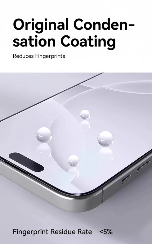 Joyroom 1/2/3pcs For iPhone 17 Pro Max HD Glass Screen Protector For iPhone 17/17Pro/17Air Full Screen Tempered Glass Protection