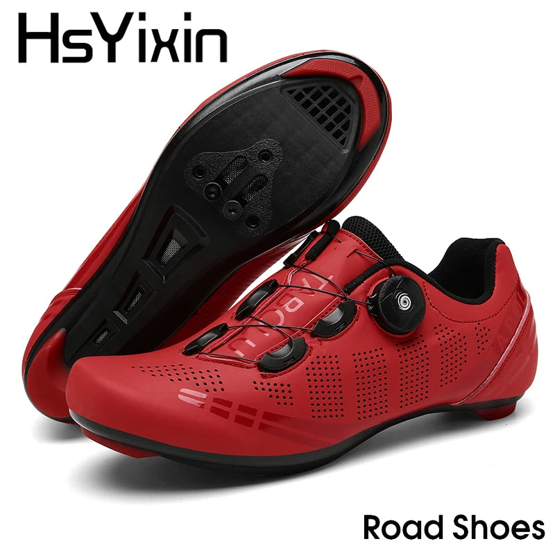 Fahrradschuhe aktualisiertes Modell MTB Fahrrad Herren Rennen Wettkampf selbstsichernd Speed Fahrrad Sportschuhe Damen Spd Cleats Radschuhe