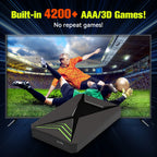 JMachen Hyper Base Lbox Retro-Spielekonsole für PS4/PS3/Switch/PS2/Wii/WiiU/PS1 Launchbox 2TB Gaming-HDD mit über 4200 PC-/3D-Spielen