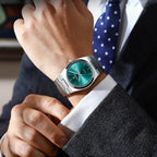POEDAGAR Luxus Herrenuhren Wasserdicht Leuchtende Datumsanzeige Wochentag Herrenuhr Edelstahl Casual Mode Quarz Herren Armbanduhr Reloj