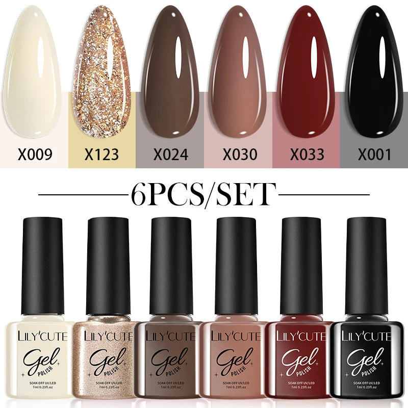 LILYCUTE Nagelgel-Politur-Set, Rosa Grün, Frühling, DIY-Nagelkunst-Design, lang anhaltend, Soak Off UV Gel, Maniküre, Malgel, Vernis-Kit