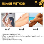 Tanning Oil Build Bronze Face Body Tone Enhance Post Sun Bronzing Solarium Lock Moisturizing Softness Darker Solar Tanning Oil