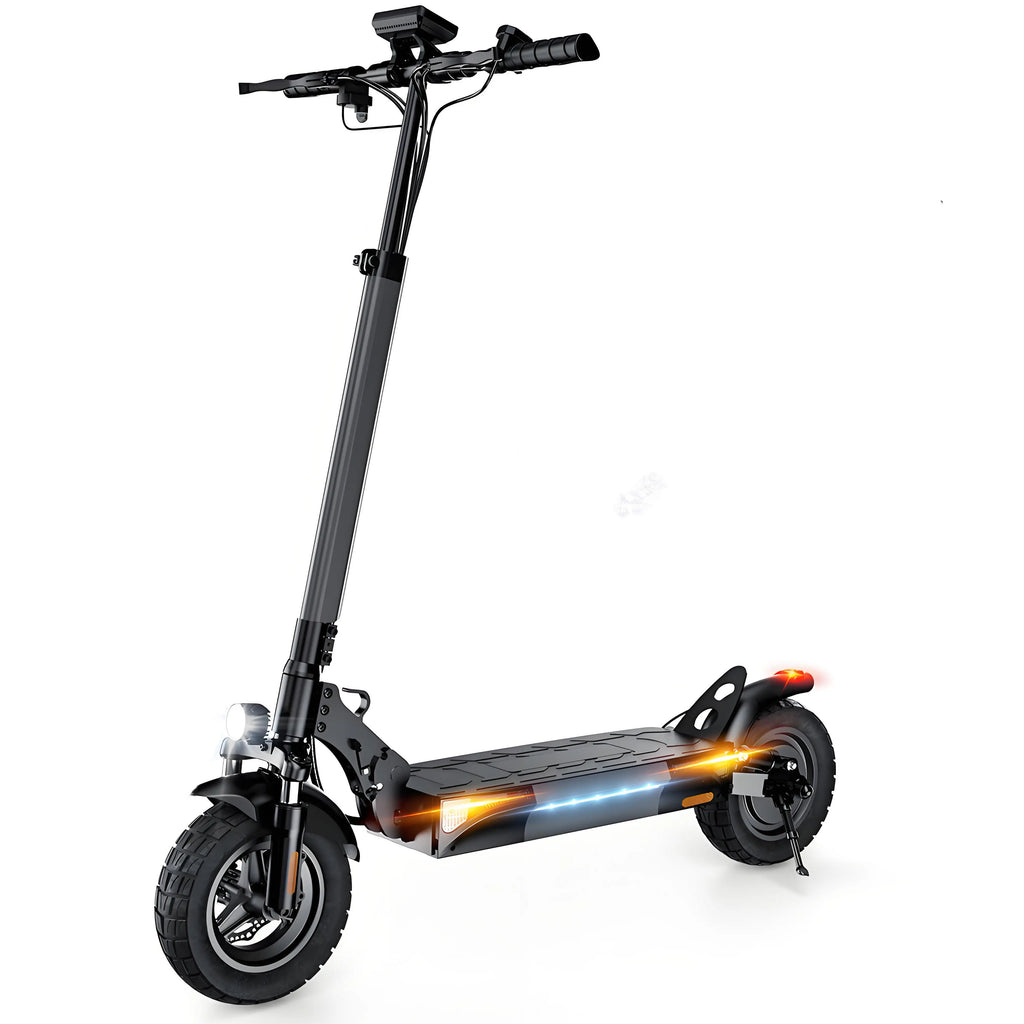 iScooter W9 Electric Scooter for Adults 1000W Motor 48V14AH Battery Foldable E-scooter 10 Inch Tire All-Terrain EScooter