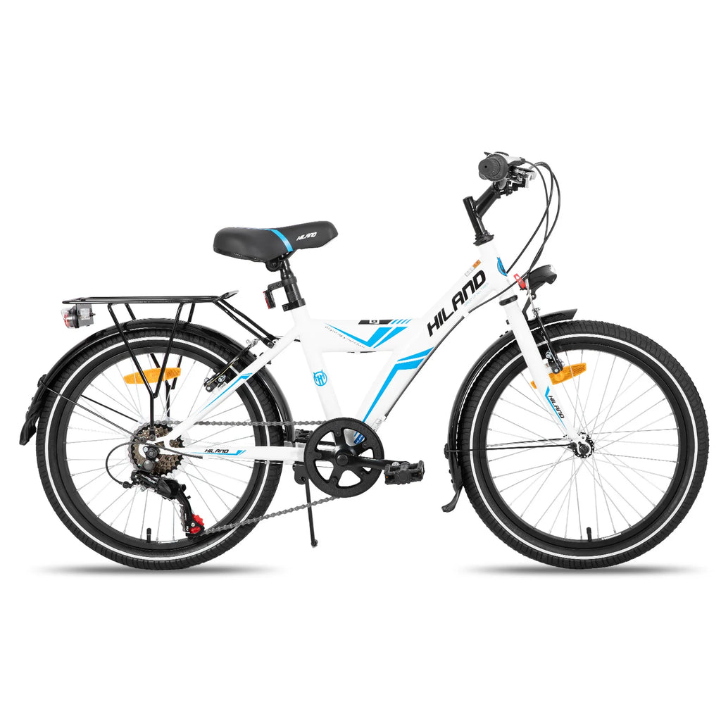 Hiland 20/24 Zoll Kinder Mountainbike für Jungen und Mädchen von 6-10 Jahren mit Shimano 6-Gang Schaltung