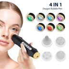 Tragbares Sauerstoff-Blasen-Gesichtsgerät CO2-Blasenstift Aqua Skin Gesichtsreinigungs-SPA-Schönheitsgerät CO2-Pod-Massagegerät