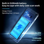 YK957 JR Android 2D QR Code Reader Handheld Terminal PDA Android Barcode Scanner mit NFC RFID Reader Medizinische Geräte PDAs 4+64 GB