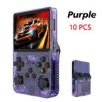 R36S Retro Handheld-Videospielkonsole Linux-System 3,5 Zoll IPS-Bildschirm Tragbarer Taschen-Videoplayer R35S 64GB 15000 Spiele