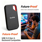 High-Speed Original SSD 2TB Portable USB3.1 Festplatte 4TB Geräuschlose Disk für Freelancer Laptop Tablet Werkbank