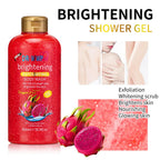 500ml Rose Kojisäure Lavendel Duschgel Tiefenreinigung Aufhellung Peeling Körperwaschmittel Peeling Körperpflege Duftende Hautpflege