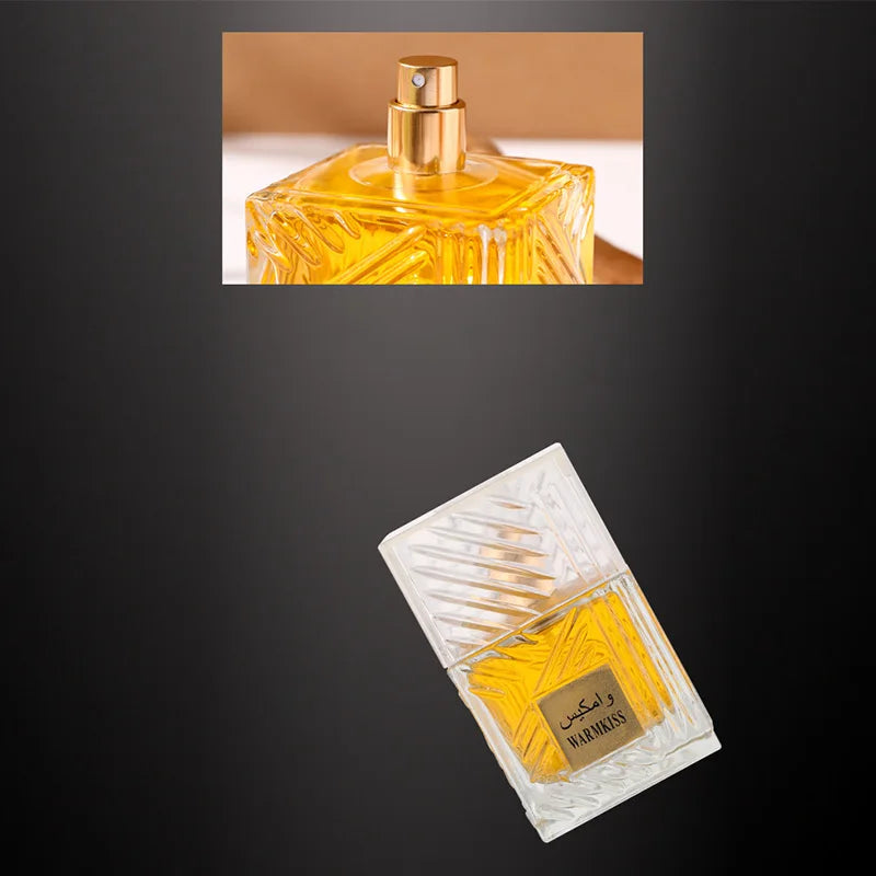 Khamrah Duft Parfüm Eau De Toilette Geschenkbox 100ml Unisex Arabischer Oud Duft Gourmand Duft Langanhaltendes Parfüm für Unisex