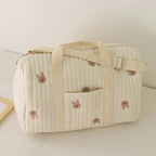 Wickeltasche Bär Umstandspaket Baby Windeltasche Kinderwagen Windel-Organizer Tragbare Einkaufstaschen Reise-Wickeltasche Messenger Bag