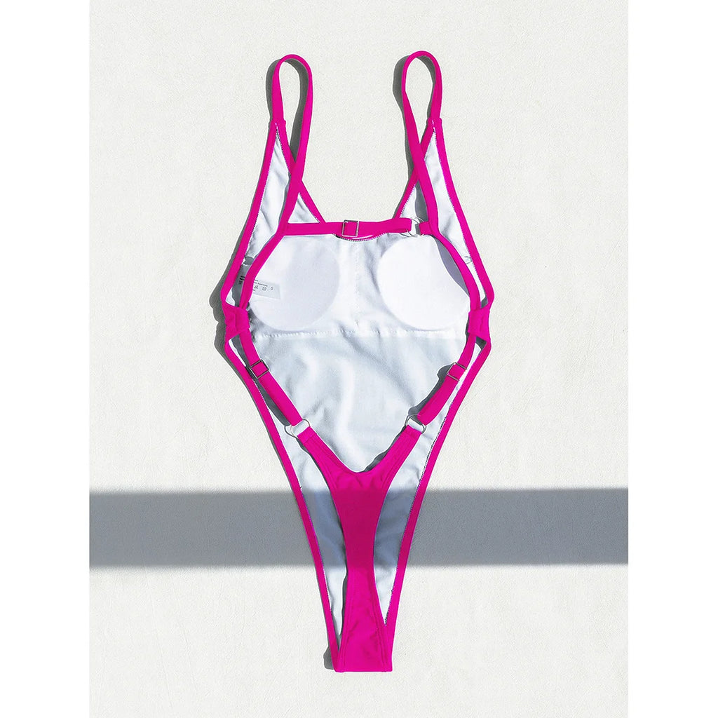 XS - L 2026 Sexy Monokini Extremer String Mini Micro Tanga Damen Bademode Einteiler Badeanzug Weiblicher Badeanzug V5820