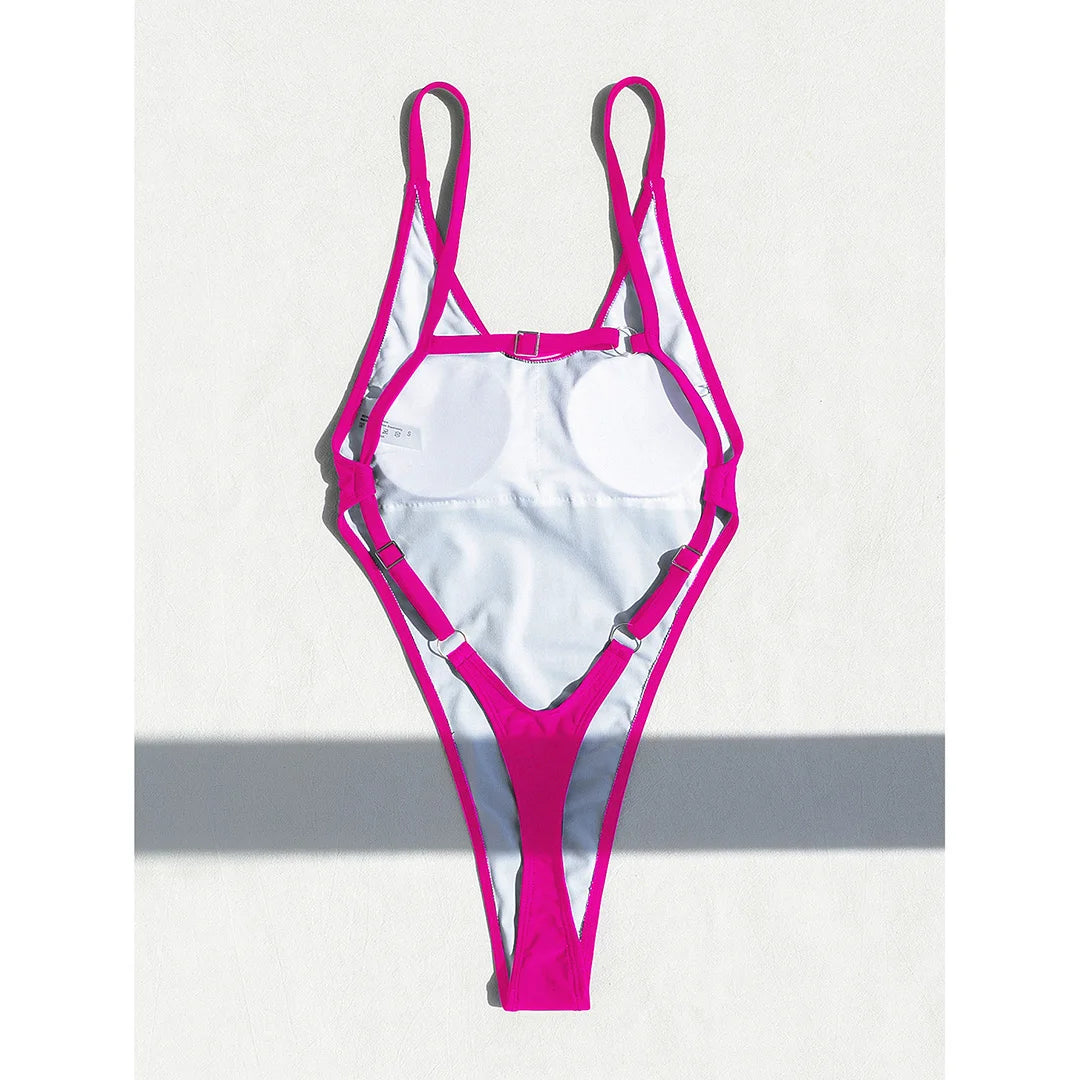 XS - L 2026 Sexy Monokini Extremer String Mini Micro Tanga Damen Bademode Einteiler Badeanzug Weiblicher Badeanzug V5820